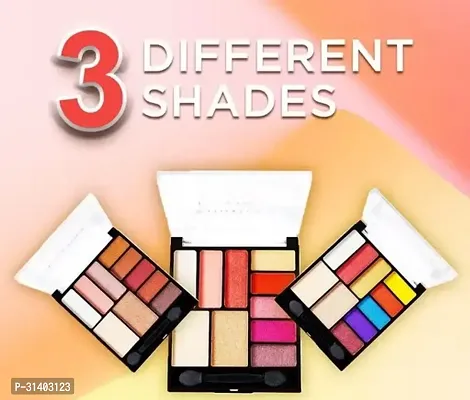 Eyeshadow and Highlighter Palette Pack Of 3