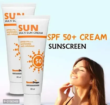 Sunscreen-SPF 50+PA+++ Anti-Wrinkle Sunscreen Pack Of 2-thumb0