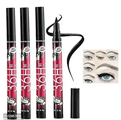 36H Black Long Lasting Eyeliner ( Pack Of 4 )