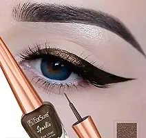 Absolute Shine Liquid Glitter Eyeliner Kajal Combo-thumb1