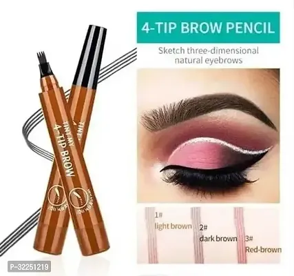 Waterproof Eyebrow Pen Liquid(pack of 1, Brown)-thumb0