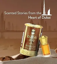 DUBAI OUD Attar | Ambery  Woody Fragrance | Non-Alcoholic | Long Lasting Attar - 5 ML-thumb1