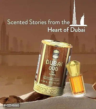 DUBAI OUD Attar | Ambery  Woody Fragrance | Non-Alcoholic | Long Lasting Attar - 5 ML-thumb2