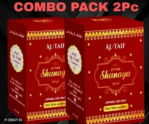 Shanaya Attar 10ML of Premium Fragrance and Long-Lasting Attar pack of 2