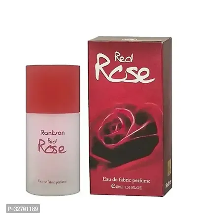 Red Rose Long Lasting Eau De Fabric Perfume For Men Women 40ml.