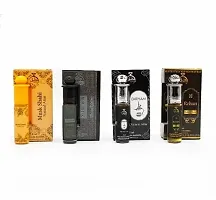 Musk Shahi | X-Black | Dirham | Rehan Natural attar 6 ml long lasting ittar perfume pack of 4-thumb1