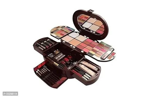 Professional Makeup Kit 2010 With 34 Colors Eyeshadows, Blush, Foundation, Highlighter, Lipstick etc-thumb0