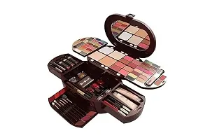 Professional Makeup Kit 2010 With 34 Colors Eyeshadows, Blush, Foundation, Highlighter, Lipstick etc-thumb1