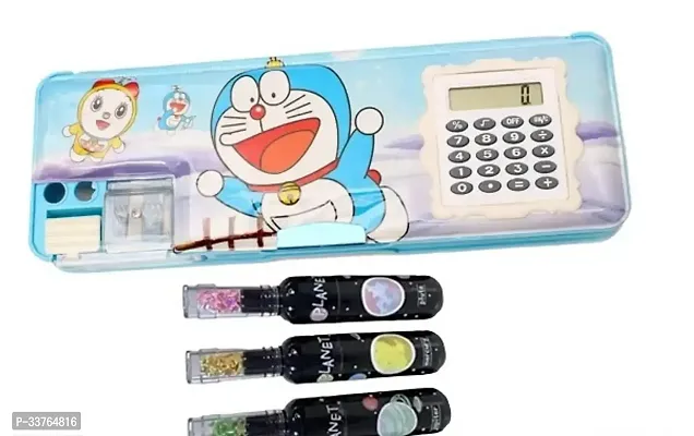 Pencil Box With Inbuilt Calculator Pencil Box-thumb0