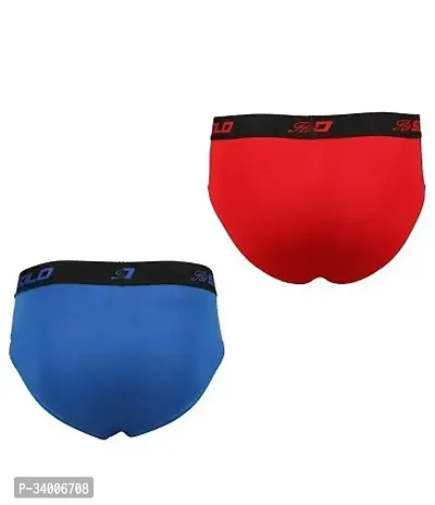 Men's Cotton Solid Basic Brief Pack of 2-thumb2