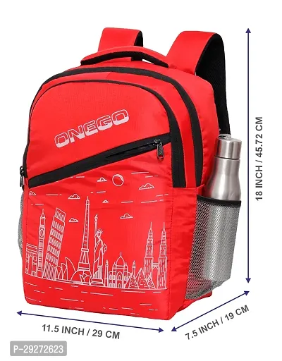 Premium Waterproof Backpack: Ideal for School, College, and Office - Spacious 40L Laptop Bag-thumb3