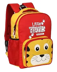 Little Tiger Waterproof Cartoon School Bag for Kids-thumb1