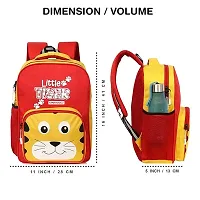 Little Tiger Waterproof Cartoon School Bag for Kids-thumb4