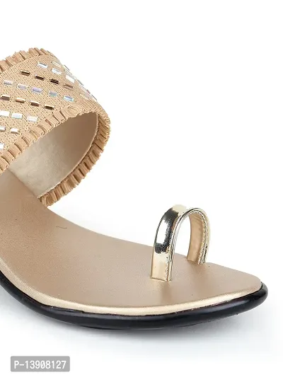 Slipper discount heel sandal