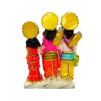 The Decor Culture Pure Marble Shree Ram Ji Darbar  Murti for Home Temple // Gift Purpose Idol (Size : 13x9x6 Cms) - Multi.-thumb1