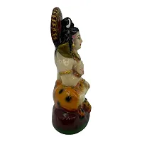 Decor Culture (Shiv Ji) statue/Idol/Figurine/Murti Made of (Composite Marble  Oxiidised Colors) for Home/Temple/office/Car/Mandir - (10 x6 x 4 Cms)-thumb1