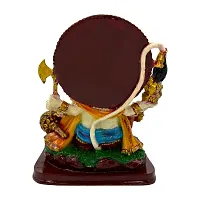 Decor Culture (Punchmukhi Hanuman Ji) statue/Idol/Figurine/Murti Made of (Composite Marble  Oxiidised Colors) for Home/Temple/office/Car/Mandir - 14x13x8 Cms)-thumb2