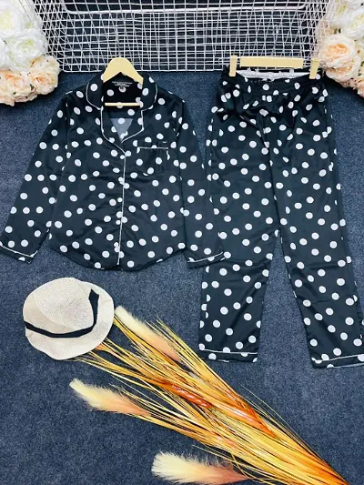 Polka Dot Night Suit