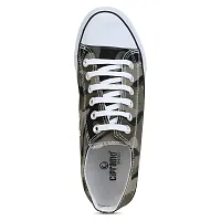 Men Camouflage Printed Lace Up Canvas Ultra Light Sneakers-thumb1