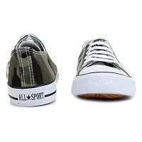 Men Camouflage Printed Lace Up Canvas Ultra Light Sneakers-thumb3