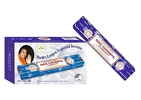 Satya Sai Baba Nagchampa Incense Sticks- Set of 2 (40 Grams Each)-thumb2