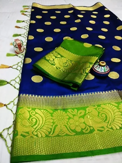 Kanjeevaram Art Silk Jacquard Sarees