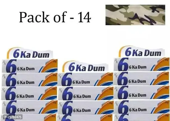 6 Ka Dam Cream For Anti Acne And Skin Care Ear Warmer Free 15Gm X 14