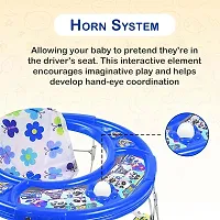 Foldable Activity Walker for Baby Boys   Baby Girls   Round Base  Upto 6 to 18 Month Kids Blue Color-thumb3