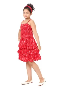 ANG FASHION Cotton Sleeveless Girls Party,Festive, Casual Wear for Girls-thumb2