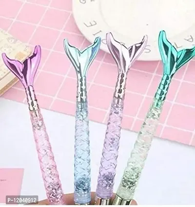 GoMerryKids Exclusive Set of 4 Pens Beautiful Mermaid Light Water Pens Set for Girls Kids Return Gift-thumb5