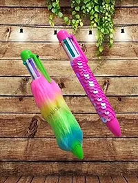 GoMerryKids Unicorn Roller Ballpoint Pen for Kids (2 Pieces)-thumb2