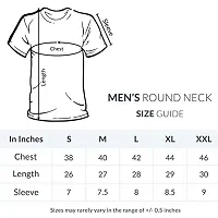 Reliable White Polyester Printed Round Neck Tees For Men-thumb3