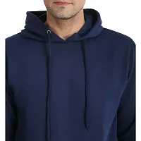 Adam White Plain Hoodies for Men-thumb3