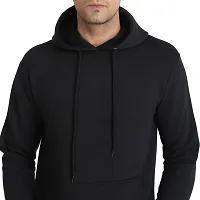 Adam White Plain Hoodies for Men-thumb3