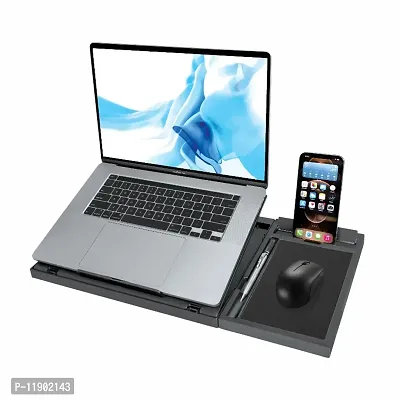 OMORTEX Adjustable Laptop Stand With Detachable Mouse Pad, Ph-thumb0