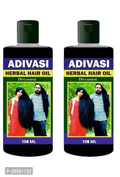 Adivasi hair oil original, herbal oil for hair growth For women and men 200 ml