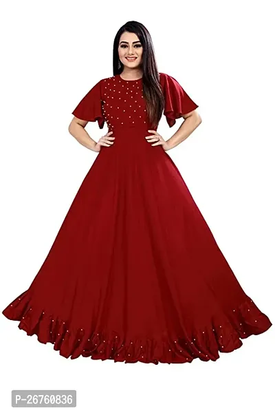 Classic Georgette Gown for Women-thumb0