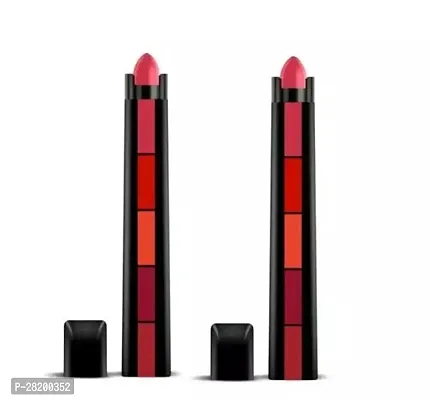 Lipsticks for Women | Long-Lasting | Smooth Finish | Moisturising | One Swipe Pigmentation  PACK OF 2-thumb0