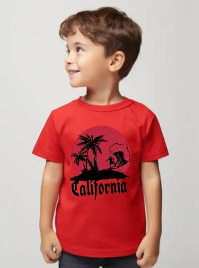 Trending Printed Round Neck T-Shirts For Boys