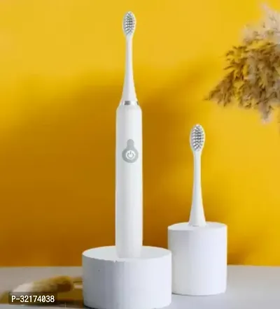 White Electric Toothbrush with 2 Minute Timer 40000 Vibrations