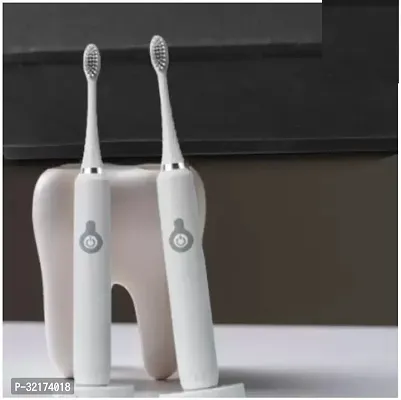 Soft Bristels Electric ToothBrush White, Pack of 2