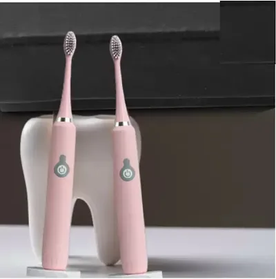 Electric Toothbrush for Adults and Kids Pink Pack Of 2