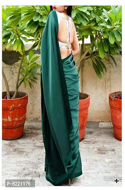 KHUSHI FAB Women's Mysore Silk Silk Blend Saree With Unstiched Blouse Piece (saree_Green)-thumb3