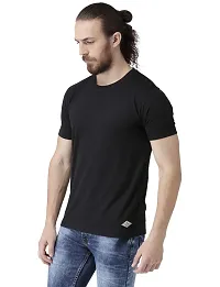 Griffel Men's Classic Fit T-Shirt (19005-BLACK_BLACK_Large)-thumb1