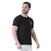 Griffel Men's Classic Fit T-Shirt (19005-GOLD_Black_L)-thumb2