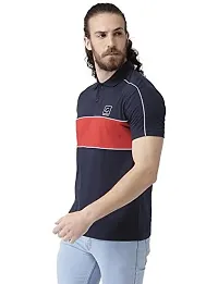 Griffel Men's Basic Solid Navy Polo T-Shirt_Large_18500-NAVY-L-thumb1