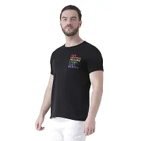 Griffel Men's Classic Fit T-Shirt (19005-GOLD_Black_L)-thumb1