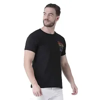 Griffel Men's Classic Fit T-Shirt (19005-GOLD_Black_Small)-thumb2