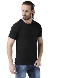 Griffel Men's Classic Fit T-Shirt (19005-BLACK_BLACK_Large)-thumb4