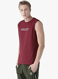 Griffel Men's Basic Solid Maroon Polo T-Shirt_XX-Large_18153-MAROON-2XL-thumb1